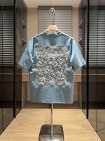 Nouvelle Collection Été 2026 – T-shirt Décontracté Homme à Manches Courtes Imprimé Gaufré, Infroissable, Élégant et Tendance