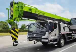 Zoomlion เครนรถบรรทุกขนาดเล็ก25ตัน QY25 QY25V พร้อมปั๊มไฮดรอลิก KYB - Product Image 3