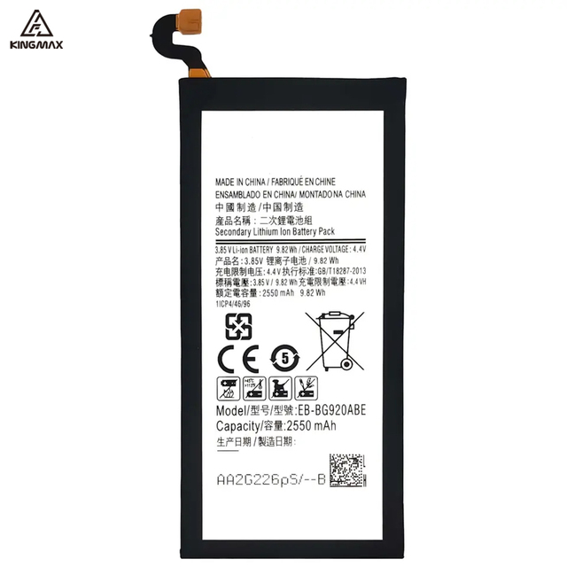 Original Battery EB-BG920ABE for Samsung GALAXY S6 G9200 G9208 G9209 G920F G920I G920 G920V G920T G920P All Models
