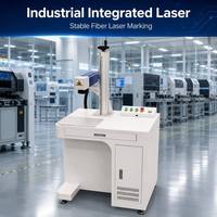 Nouvelle machine de marquage laser à fibre industrielle de type armoire verticale 20W/30W avec source Raycus/JPT/Max prenant en charge DXF/PLT/AI