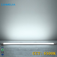 Tube LED fluorescent 36W, tube LED intégré pour plafond, lampe linéaire LED de purification 2ft 4ft