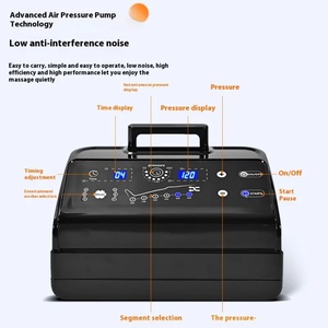 ระบบบีทีดับเบิลยูเอส เลก-คอนทัวร์ริ่ง 4/6 ช่อง ระบบอัดอากาศสำหรับนักกีฬา ปั๊มลมเพื่อการฟื้นฟู รองเท้าบู๊ทสำหรับการฟื้นฟู นวดขาแบบน้ำเหลือง - Product Image 4