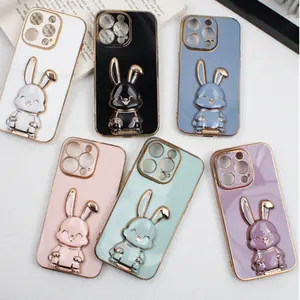 Smart Lovely rabbit pad Mobile phone stents holder