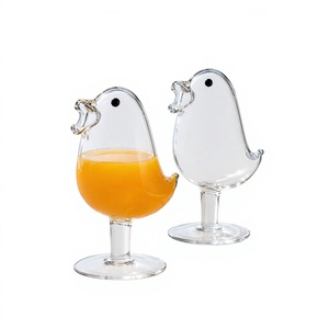 Verres à cocktail transparents en borosilicate faits à la main de 180 ml, sans plomb, coupe Martini, verres à margarita, verrerie de bar réutilisable en gros - Product Image 2