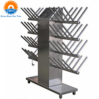 Secador de Zapatos Eléctrico Industrial ZBHT de Acero Inoxidable 304, Multivoltaje (380V/220V) para Secado de Botas en Mataderos