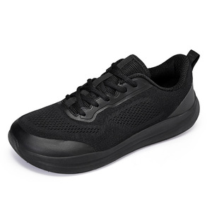 Zapatillas Deportivas con Cordones, Ligeras, con Puntera de Acero, Puntera Ancha, Malla Transpirable, Antideslizantes, Ergonómicas y Cómodas para Correr - Product Image 1