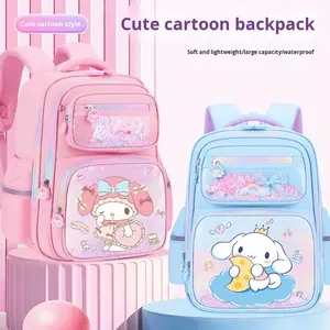 Mochila Escolar <span class=keywords><strong>de</strong></span> Estilo Nuevo para Niñas <span class=keywords><strong>de</strong></span> Primaria, Grados 1-6, Gran Capacidad, Linda, Ligera, <span class=keywords><strong>de</strong></span> Nailon, con Dibujos Animados - Product Image 3