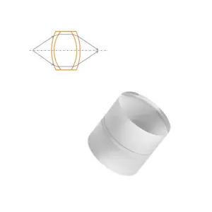Kaplamalı safir küresel optik lazer çift içbükey/çift dışbükey/bi-dışbükey/renksiz lensler