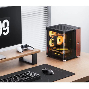 Jonsbo TK-0 Mini ITX Seaview phòng <span class=keywords><strong>chassis</strong></span> máy tính để bàn e-thể thao tháp <span class=keywords><strong>ATX</strong></span> stockfish bể cá/Máy tính để bàn mini Trường hợp máy tính - Product Image 1