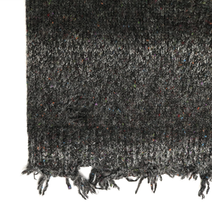 AiNear Vente en gros de logo personnalisé Design Oem & Odm Gradient Sleeveless v Neck Distressed Ripped Men <span class=keywords><strong>Mohair</strong></span> Knitted Fuzzy Vest Sweater - Product Image 3