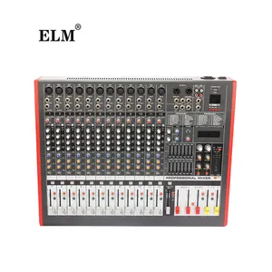 12 channels professional digital audio mixers console dj usb channel music mixer equipment