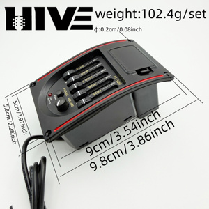 HIVE PS-500 Akoestische Gitaar Preamp 5-Band EQ Equalizer Pickup Tuner Folk Gitaar Pickup - Product Image 2