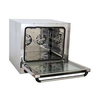 <span class=keywords><strong>Four</strong></span> à convection industriel compact à 4 plateaux pour usage commercial, idéal pour la pâtisserie - Product Image 2