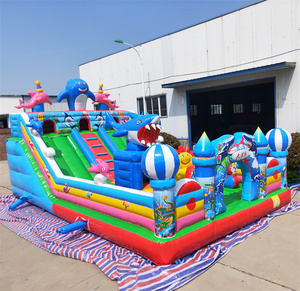 Người bán hàng tốt nhất tùy chỉnh lớn cá mập dưới biển thế giới theo chủ đề ngoài trời <span class=keywords><strong>Inflatable</strong></span> lâu đài nhảy nhà bị trả lại cho trẻ em sân chơi - Product Image 2