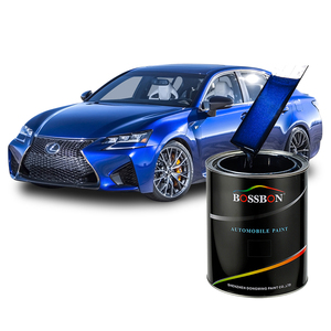 Camry Corolla Basislack Dunkelblau Mica Toyo-8P4 Automarke Autolackierung Polyurethan-Acryl BOSSBON Spritzlack - Product Image 1