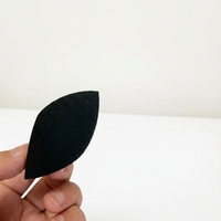 Éponge de maquillage lavable personnalisée OEM à trois coupes, applicateur de fond de teint cosmétique, houppette douce avec logo personnalisé
