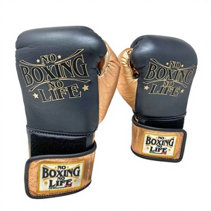 Gants de boxe de haute qualité noirs et cuivrés, sans couture, pour entraînement MMA et Kickboxing, équipement de combat personnalisé - Product Image 4