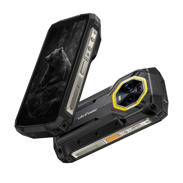 4G Rugged Smartphone 4.7 Inch Mini Mobile Phone Night Vision Camera 6200mAh 8+256GB Android 14 Cellphone Ulefone Armor Mini 20