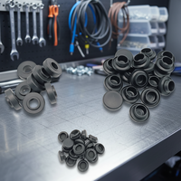HAO-O Bouchons en silicone TPU VMQ HNBR résistants à l'usure, joints personnalisés pour applications automobiles avec plage de température de -30 à 200°C