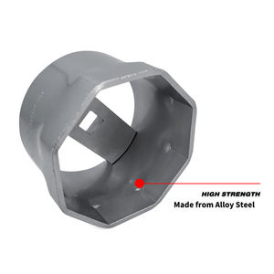 8-Point Rounded Wheel Bearing Locknut <b>Socket</b> 4-13/16 <b>Inch</b> Vehicle Tools - Product Image 4