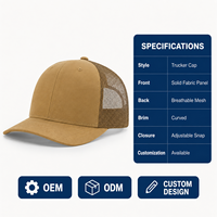 Casquette de baseball unisexe OEM vierge en maille respirante, style streetwear, réglable, avec logo personnalisé