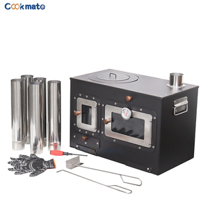 COOKMATE Nuevo Producto: <span class=keywords><strong>Estufa</strong></span> de Leña <span class=keywords><strong>Grande</strong></span> Multifuel para Exteriores con Horno para Pan y Pizza - Product Image 5