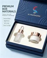 Caja de Regalo Magnética Personalizada, Ecológica, de Cartón Rígido Cuadrado, con Ventana Abatible, Esponja de Algodón Perlado, Cinta con Relieve, para Cosméticos