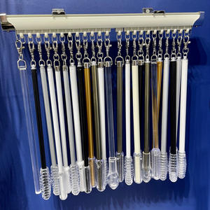 Tringles à rideaux télescopiques réglables sans perçage, avec boucle <span class=keywords><strong>en</strong></span> <span class=keywords><strong>fer</strong></span>, pour la Turquie - Product Image 5