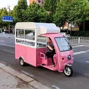 Maßgefertigter HNRB Ape Coffee Bar Tuk Tuk Food Trailer Elektrisches Dreirad Snack-Food Mobile Bar aus Edelstahl mit 1 Jahr Garantie zum Verkauf - Product Image 4