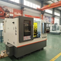 Torno Fresador Combinado CNC de Alta Resistencia TCK46M TCK46Y con Sistema de Control GSK