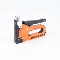 Agrafeuse manuelle industrielle 4-en-1 robuste pour le travail du bois, la menuiserie et la rembourrage DIY