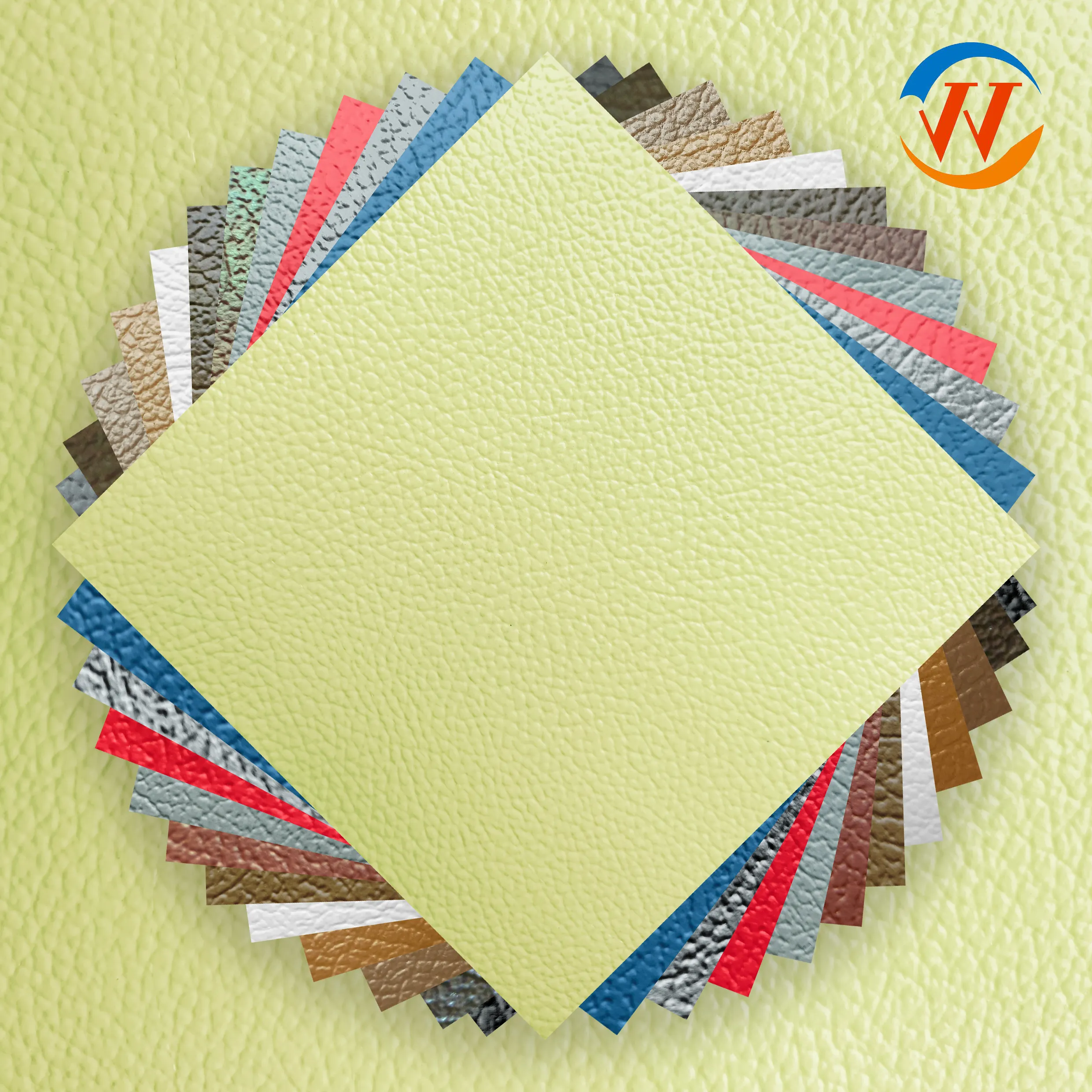 Factory hot sale faux Leather Sheet Litchi Grain Pattern PVC sofa Clothing Furniture Car Decoration Upholstery Leather