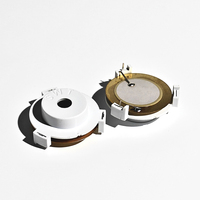 Buzzer Piezoelektrik Cangkang PBT Tahan Lama 12V 36X15Mm Speaker Peringatan Desibel Tinggi 98dB untuk Peralatan Rumah Tangga