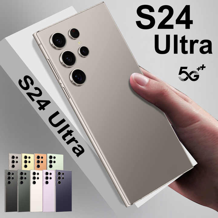 Smartphone S24 Ultra Débloqué - 6,8 Pouces, 6 Go RAM, 128 Go, Double SIM - Puissance Et Autonomie (2025)