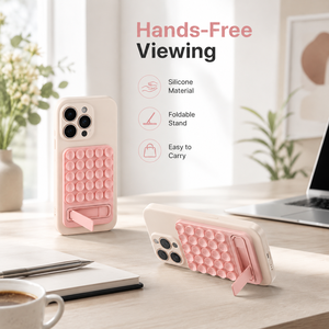 ที่ยึดโทรศัพท์แบบซิลิโคนกันลื่นพร้อมที่วางบัตร ดูได้ทุกที่แบบแฮนด์ฟรี - Product Image 3