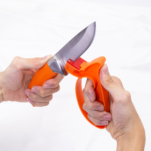 Ensemble de couteaux de chasse en acier inoxydable de haute qualité pour la préparation de la viande, kit de survie en extérieur avec planche à découper - Product Image 5