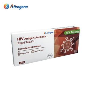 Kit de prueba rápida de autodiagnóstico AfireGene 2 en 1 para VIH1/2, prueba rápida combinada de antígeno y anticuerpo, prueba rápida con oro coloidal - Product Image 2