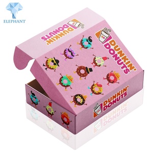 Cajas Plegables para Galletas, Pasteles, Donuts, Cupcakes y Repostería, Caja de Repostería Rosa - Product Image 2