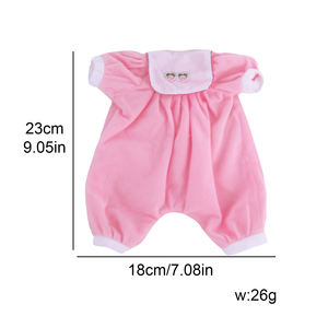 Reborn bébé poupée vêtements 12 pouces réaliste doux corps nouveau-né poupée vêtements accessoires cadeau parfait pour les enfants de 3 ans et plus - Product Image 4