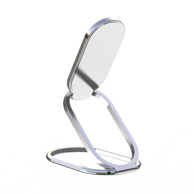 Phone Ring Holder Finger Kickstand Retractable 360 Rotation Zinc Alloy Universal Cell Phone Back Grip Foldable Cellphone Stand