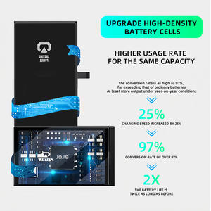 TLIDA 100% 全新适用于iPhone 13 PRO MAX SE 6 6s 6p 6sp 7 7p 8 8p X Xr Xs Max 11 12 14电池3.85v库存产品 - Product Image 3