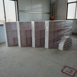 Supports de sol carrés en acrylique PVC blanc vintage de haute qualité et durables, design moderne <span class=keywords><strong>pour</strong></span> la maison, l'hôtel, les banquets de mariage - Product Image 4