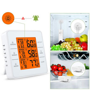 Termometro Digitale LCD Retroilluminato per Uso Domestico con <span class=keywords><strong>Allarme</strong></span>, Monitoraggio della Temperatura per Frigorifero e Congelatore, Supporto OEM/ODM - Product Image 1