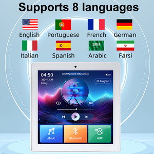 Sumwee 86E New 4Inch Đa Ngôn Ngữ Amplificador Âm Nhạc Máy Nghe Nhạc <span class=keywords><strong>Stereo</strong></span> Âm Thanh Bảng Điều Khiển Bluetos FM AUX USB SD Trong Tường Khuếch Đại - Product Image 6