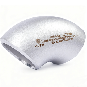 Codo de Acero Inoxidable de 90 Grados de Radio Corto, Conexión de Tubería Soldable, Resistente a la Corrosión, para Tuberías - Product Image 2