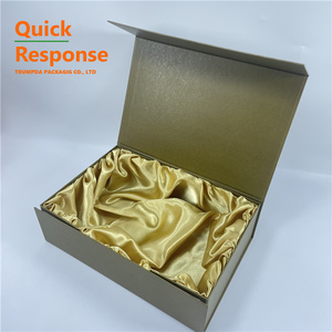 Black Premium Silk Lined Luxury Large Package Cardboard Paper Wig Magnetic Close <strong>Flat</strong> Packaging Christmas <strong>Gift</strong> <strong>Boxes</strong> Recyclable - Product Image 5