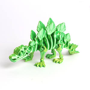 2025 nuevo PLA 3D flor impresa Jurassic Century <span class=keywords><strong>Stegosaurus</strong></span> Rex dinosaurio <span class=keywords><strong>esqueleto</strong></span> juguete modelo creativo decoración del hogar 6-12 años - Product Image 6