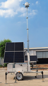 Sistema di Sicurezza <span class=keywords><strong>CCTV</strong></span> SZGOING per Esterni con Torre Alimentata a Energia Solare 4G/5G, Telecamera PTZ 8MP con Zoom 30X, Visione Notturna, 4 Telecamere <span class=keywords><strong>CCTV</strong></span> Mobili su Rimorchio - Product Image 4