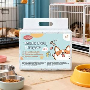 Couches jetables avec trou pour la queue, design confortable pour un port toute la journée - Product Image 4