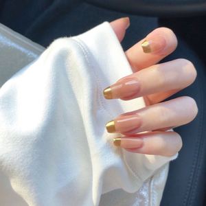 <span class=keywords><strong>Faux</strong></span> Ongles Courts Élégants Personnalisés de Haute Qualité, <span class=keywords><strong>Prix</strong></span> de Gros – Ongles Artificiels à Coller avec <span class=keywords><strong>Gel</strong></span> - Product Image 6